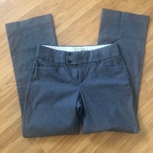 Banana Republic Navy Pinstripe Dress Pants Sz 6